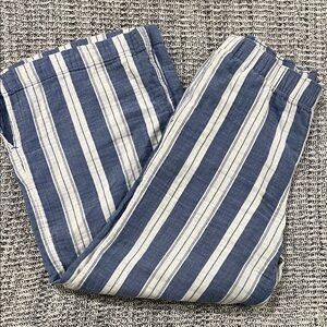 Striped Gauze Pants